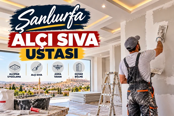 Şanlıurfa Alçı Sıva Ustası