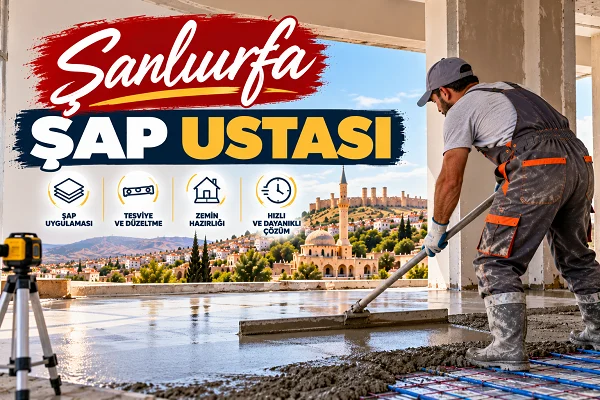 Şanlıurfa Şap Ustası