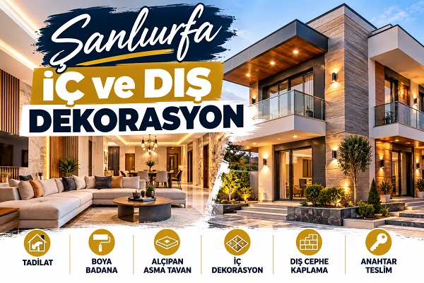 Şanlıurfa İç ve Dış Dekorasyon